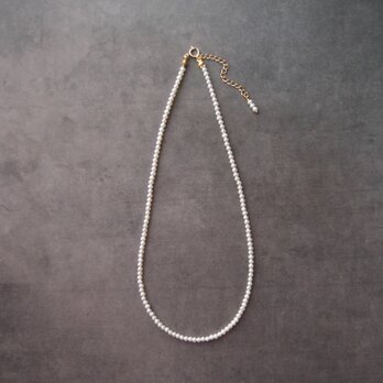 【K14gf】Baby Pearl Necklace／ベビーパールネックレスの画像