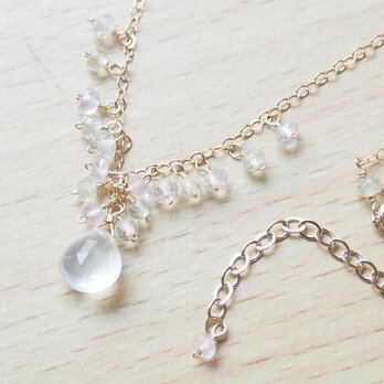 【S様ご予約品】花霞（ネックレス　14kgf）