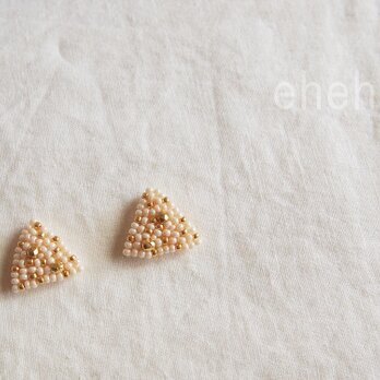 pelre-三角(gold)ピアス