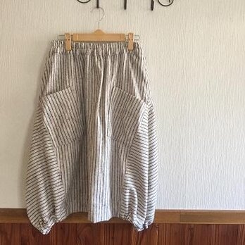 ジャズネップ生地のバルーンスカート　M～Lの画像