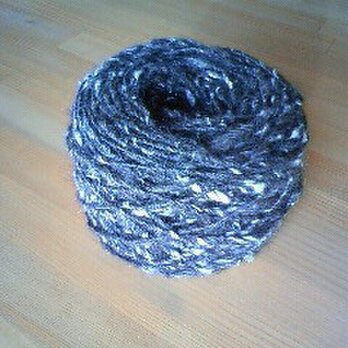 シルクネップ入りゴットランド手紡ぎ毛糸５０gの画像