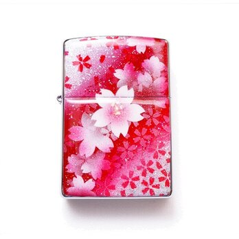 ZIPPO　紅桜　ジッポ　ライターの画像