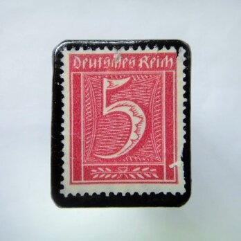 ドイツ　1921年　切手ブローチ800の画像