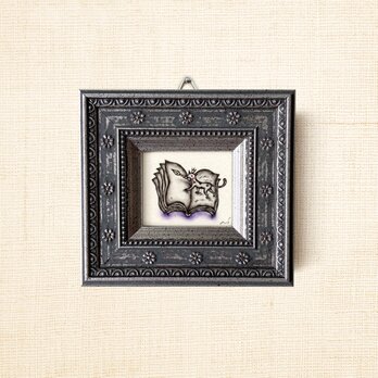 ミニ額縁 原画【 今日のうちに、したためておきたいことがあるんです。 】