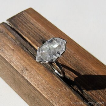 Herkimer Diamond Ring　③　ハーキマー・ダイアの画像