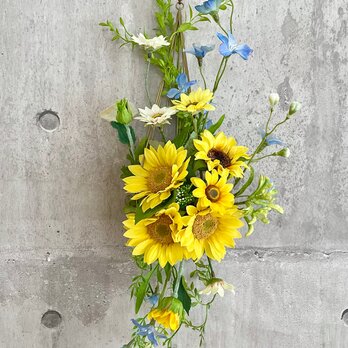 Wall flower hangingの画像