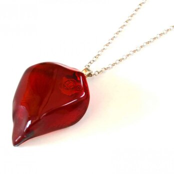 原石のようなガラスのペンダント（ピンク） SOLD OUT