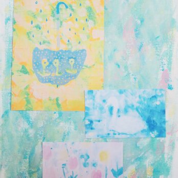 ポストカードとミニカードのセット