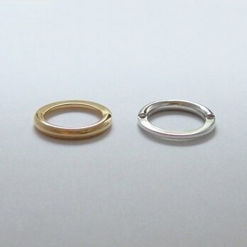 <NOVEC> SILVER Two Faced RINGの画像
