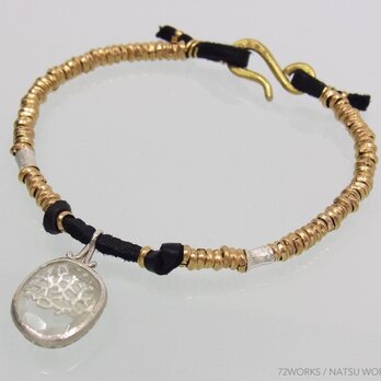 Antique Beads Bracelets ⑨　ムーンストーンの画像