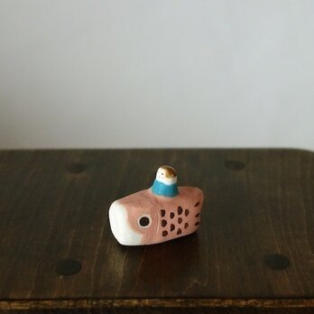 こいのぼりのフェーブ（桃色）