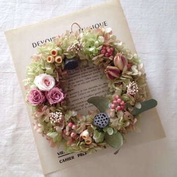 ロゼカラーのwreath