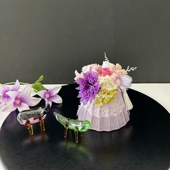 敬老の日プレゼント♡Mini arrange Hanagasa