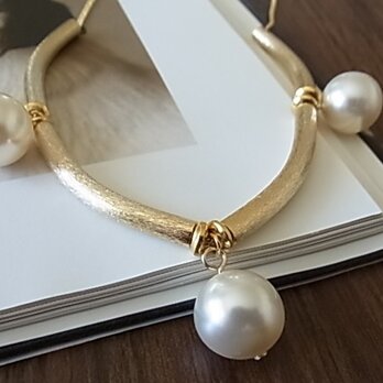 Pearl design necklacesの画像