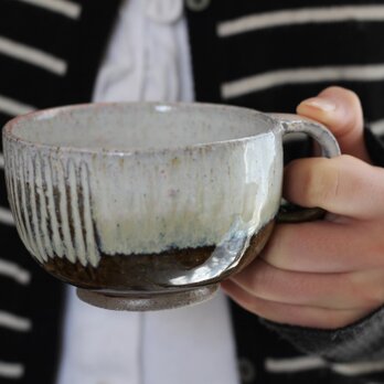 chouette.omi　コーヒーカップ　カーキの画像