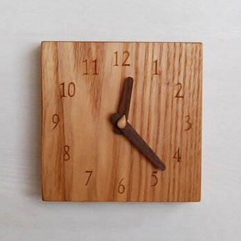 15cm×15cm 掛け・置き時計 ﾀﾓ【1607】の画像