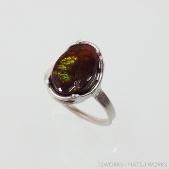 Fire Agate Ring  ファイア・アゲート　①の画像