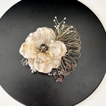 アネモネコサージュ&ヘアーアクセサリー