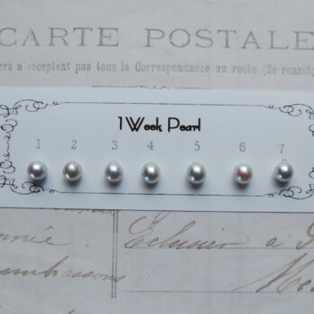 真珠７個セット（ナチュラル7.0ミリ）n.1600-9の画像