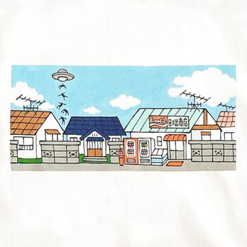 半袖 Tシャツ 『UFOアブダクション』 メンズ レディースの画像