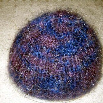 送料無料　手編み帽子の画像