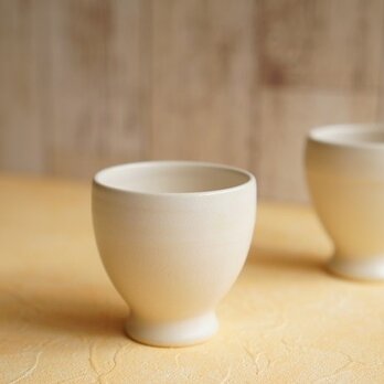 《セット》白いゴブレット（2個セット）No.328