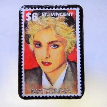 セント・ビンセント　切手ブローチ999の画像