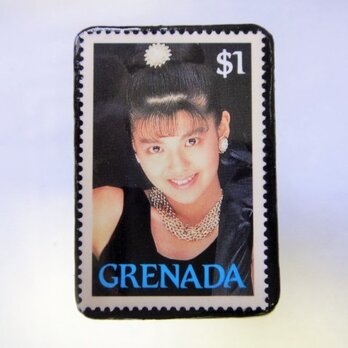 グレナダ　切手ブローチ1000の画像