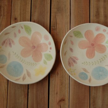 flower plate　ｰpinkｰの画像