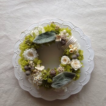 green tea wreathの画像