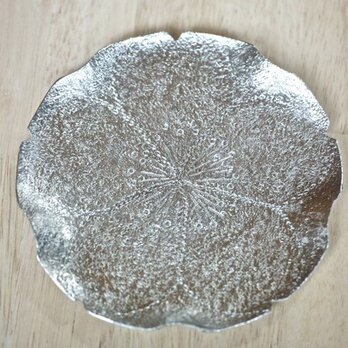 錫製　小皿（八重桜）の画像