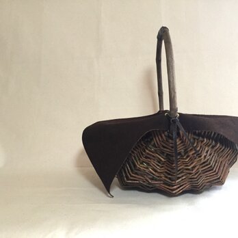 Willow Basket Velour Bagの画像