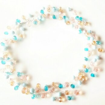 桜満開のネックレス