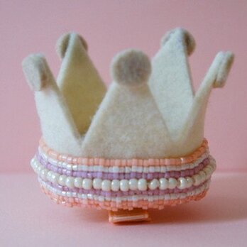 クラウンモチーフヘアクリップ