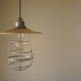 メープル　ランプシェード　+　ケージ