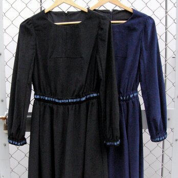 ⑫ la robe velous[ブラック]の画像