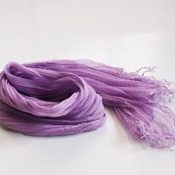 シルク　コットン shawl