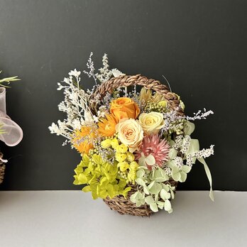 Flower basket arrangeの画像