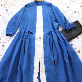 ★リトアニアリネン100%   ロングワンピース ★