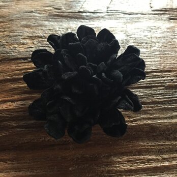 革花のやっとこピン L 金具4.5cm ブラックの画像