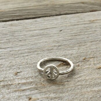 Small Peace Ring　Sterling Silverの画像