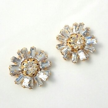 一輪草「crystal」ピアス/イヤリング