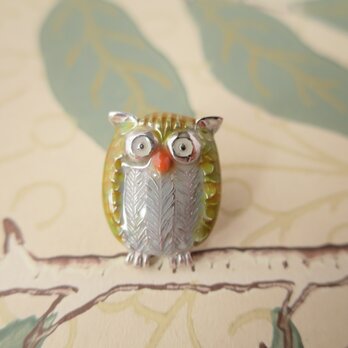 SV　Owl (Yellow)　tiny pinの画像