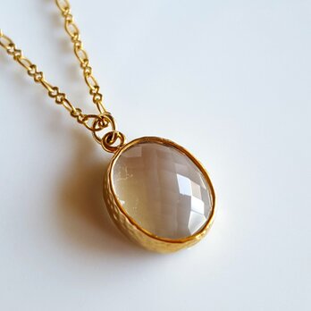 16Kgf 　アンティーク調ガラスネックレス