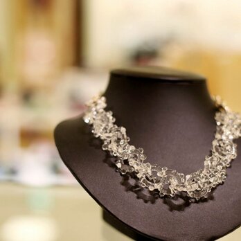 glass chain necklaceの画像