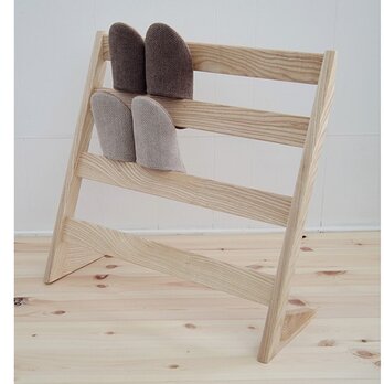 スリッパラック　ホワイトアッシュ