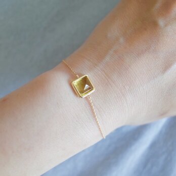 archange luxe レモンクウォーツ YG18K ブレスレット