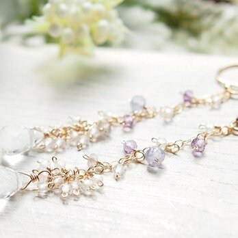 水面のきらめきⅡ(ピアス/イヤリング)