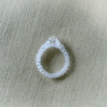 クオーツデュー Beads Ringの画像