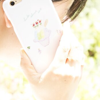 リニューアルのためお値下げ!!!【iPhone6/6S】hula shave ice スマートフォンケースの画像